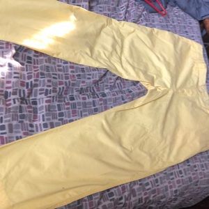 Yellow Polo Ralph Lauren pants